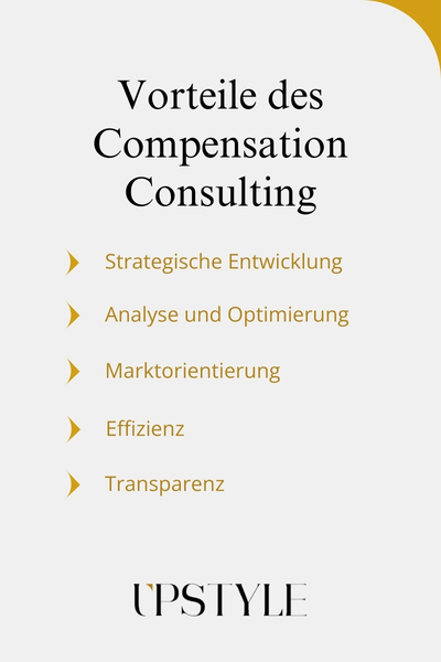 Vorteile des Compensation Consulting